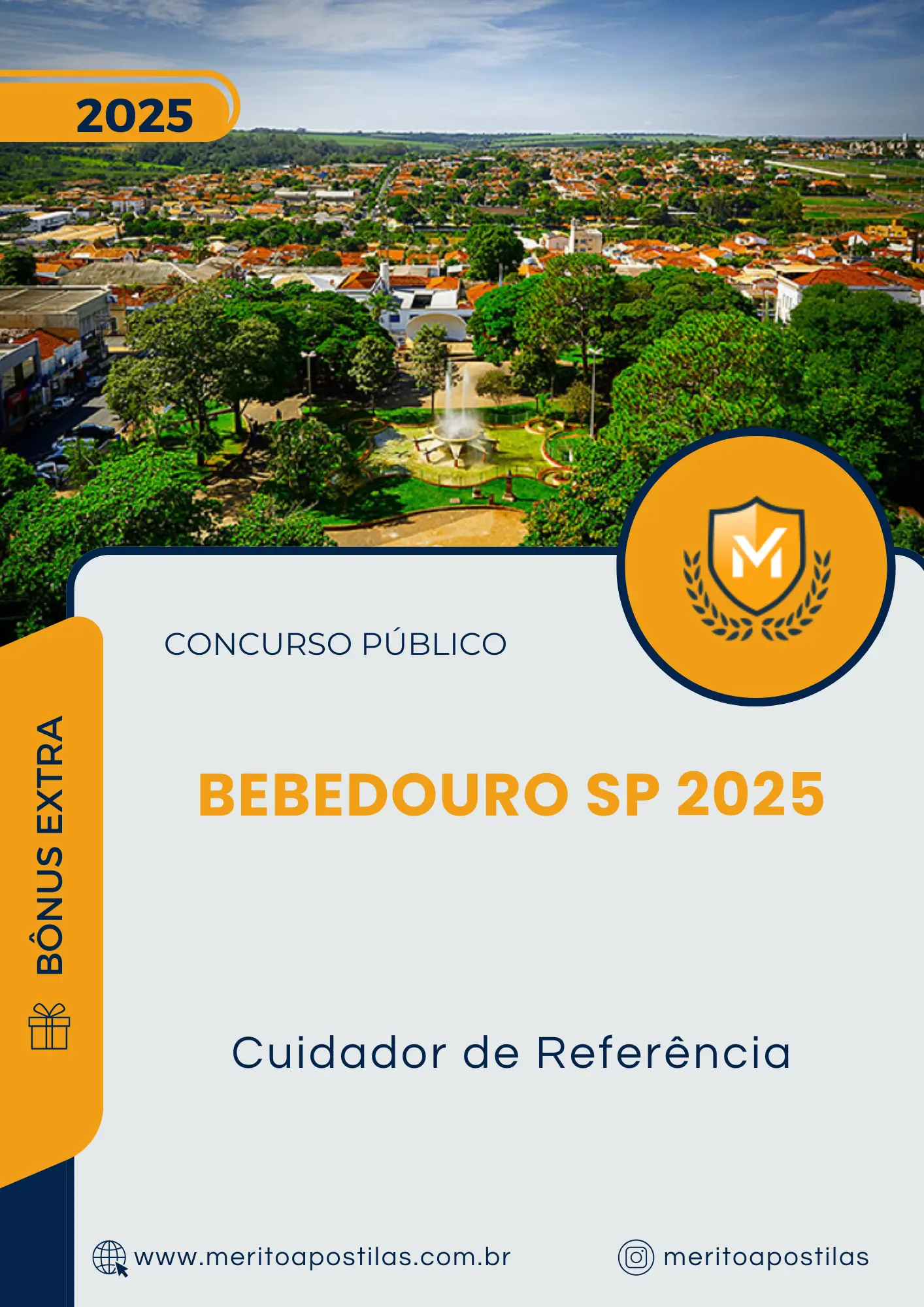 Apostila Cuidador de Referência Prefeitura de Bebedouro SP 2025