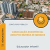 Apostila Educador Infantil Processo Seletivo Associação Assistencial Adolpho Bezerra de Menezes em Presidente Prudente SP