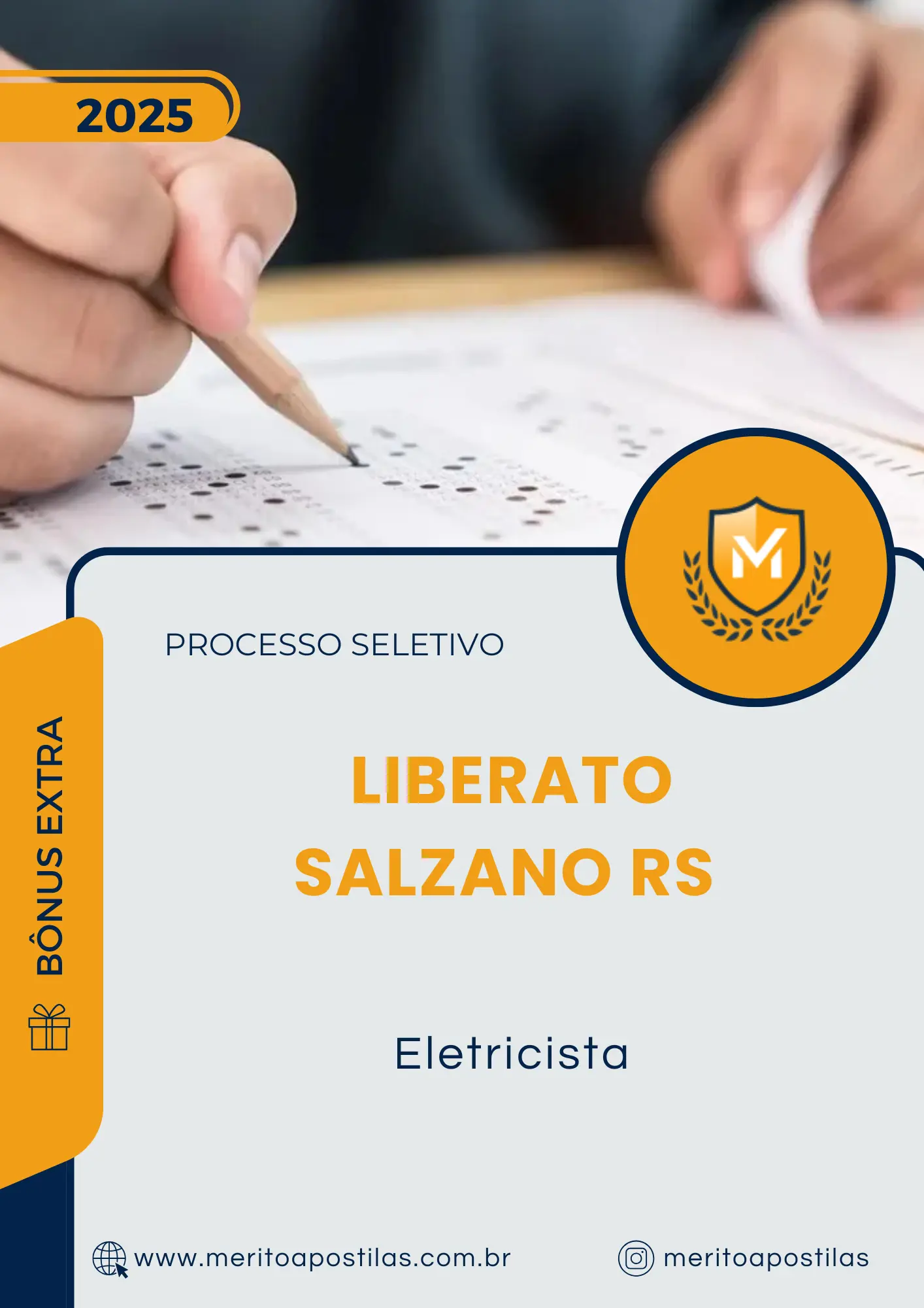 Apostila Eletricista Prefeitura de Liberato Salzano RS 2025