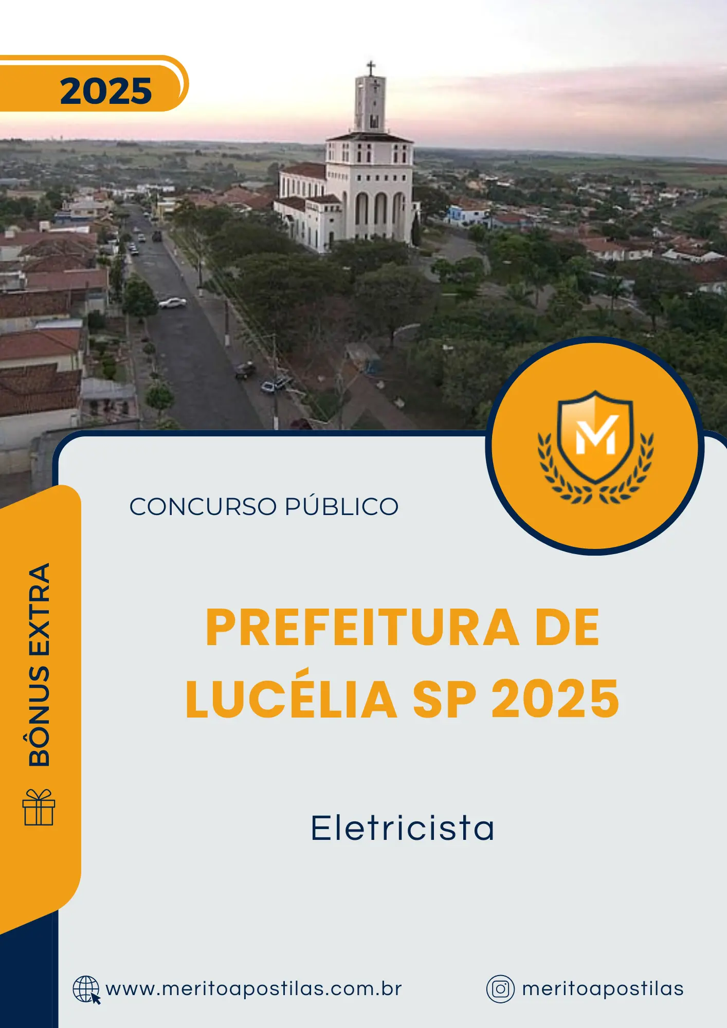 Apostila Eletricista Prefeitura de Lucélia SP 2025