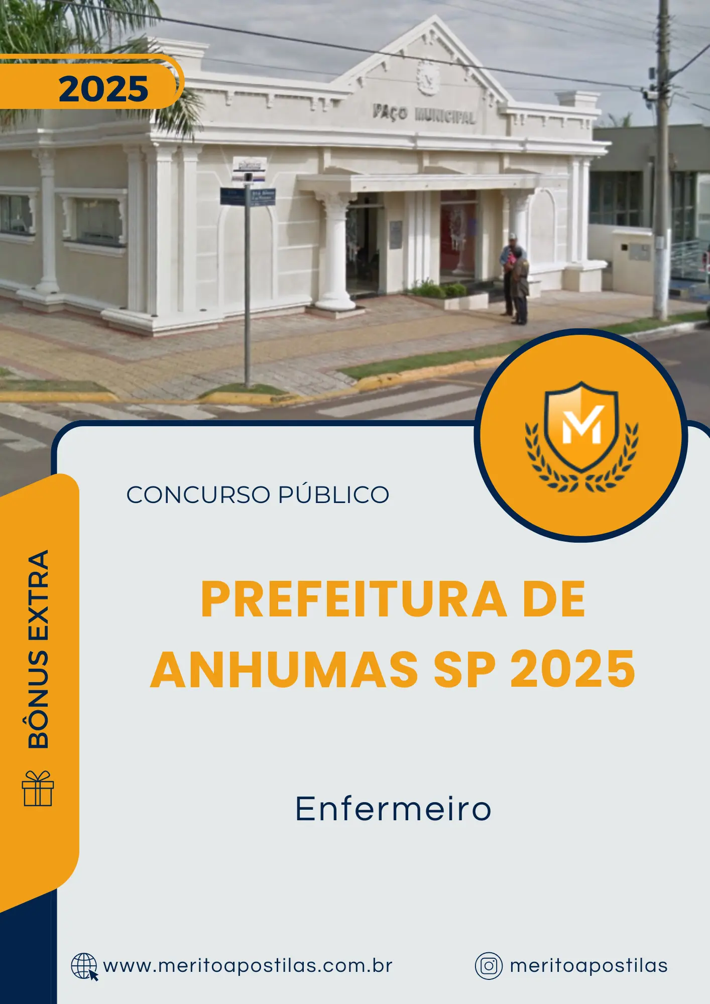 Apostila Enfermeiro Prefeitura de Anhumas SP 2025