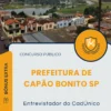 Apostila Entrevistador do CadÚnico Prefeitura de Capão Bonito SP 2025
