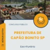 Apostila Escriturário Prefeitura de Capão Bonito SP 2025