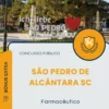 Apostila Farmacêutico Prefeitura de São Pedro de Alcântara SC 2025
