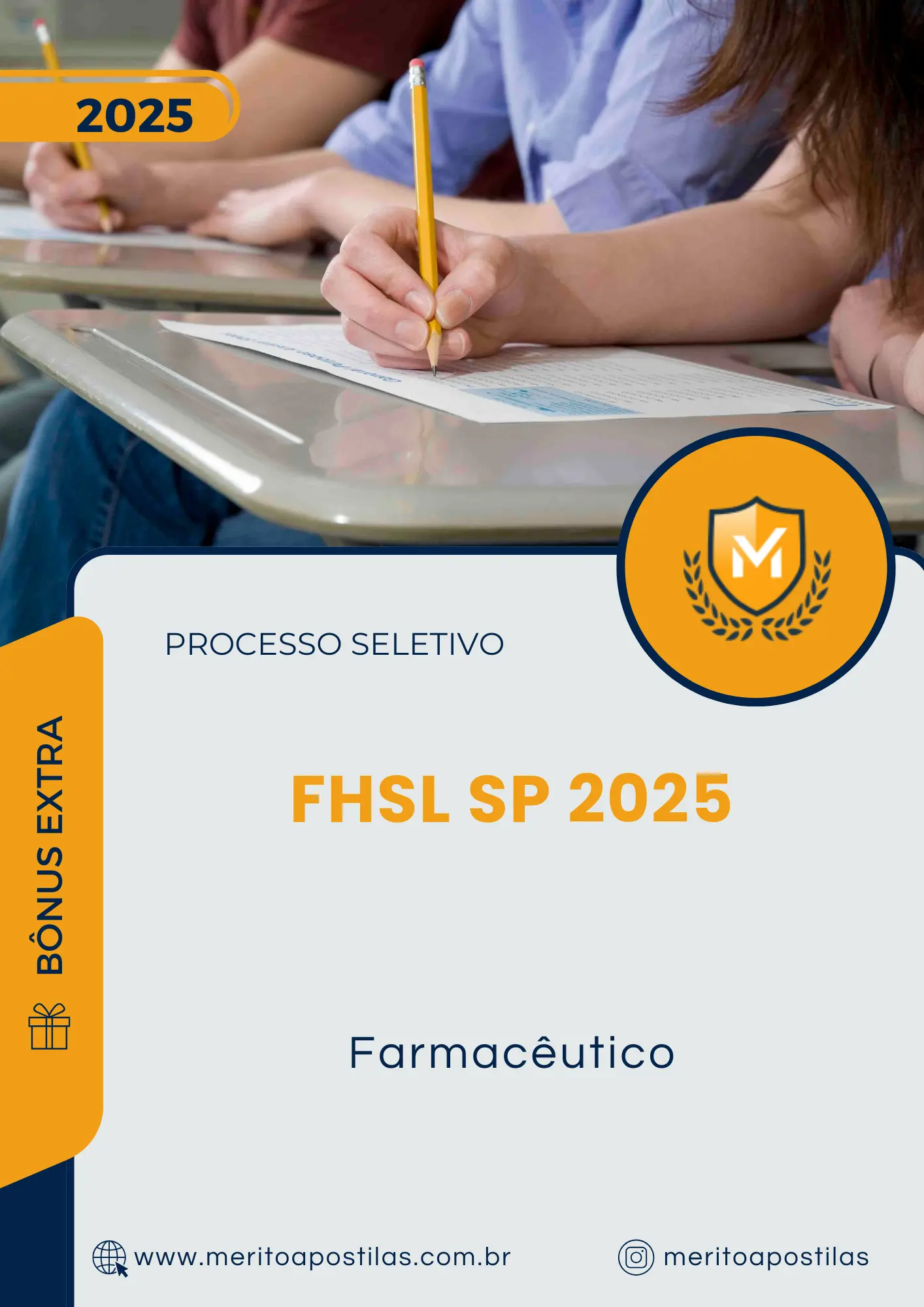 Apostila Farmacêutico Processo Seletivo FHSL SP 2025