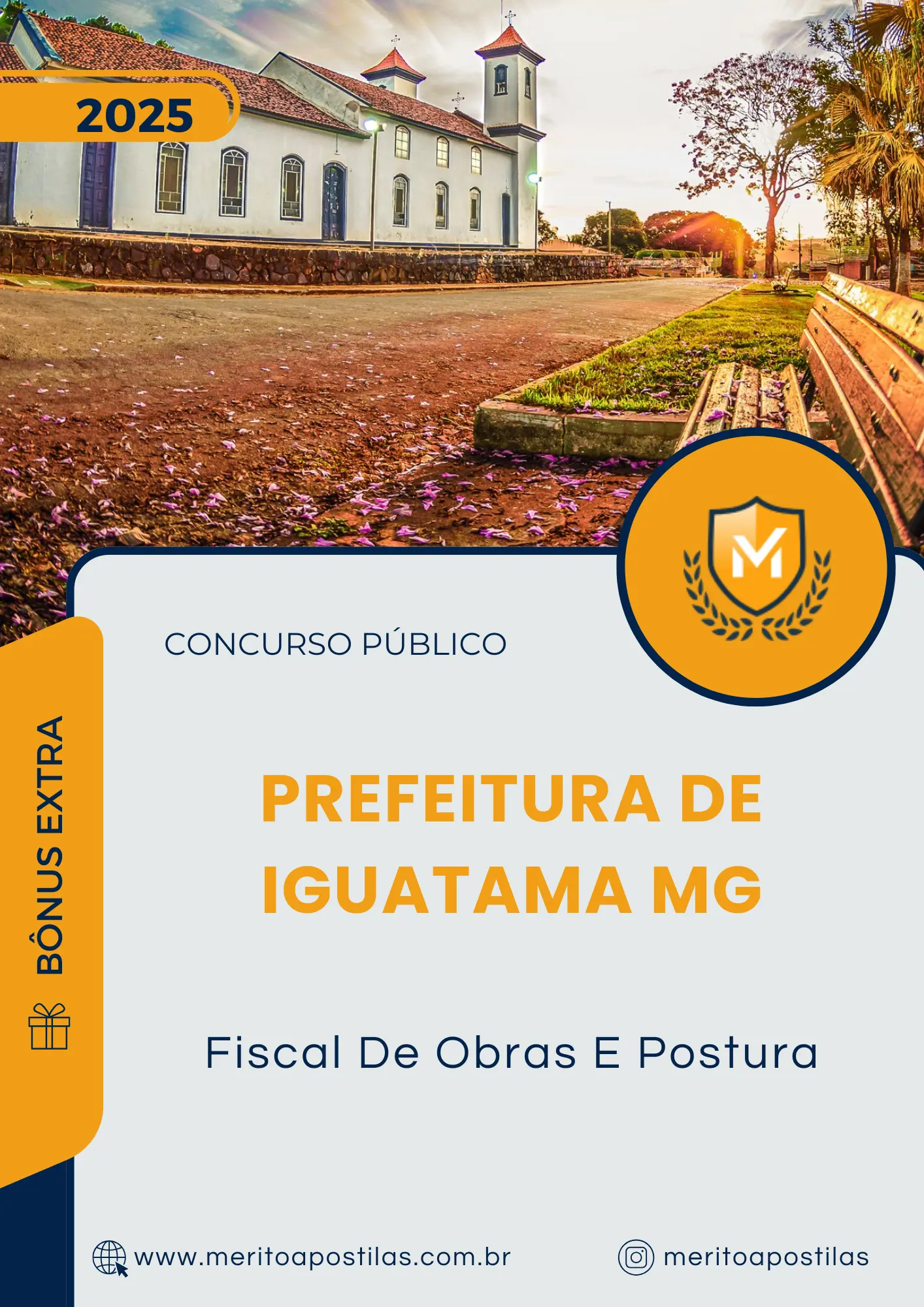 Apostila Fiscal De Obras E Postura Prefeitura de Iguatama MG 2025