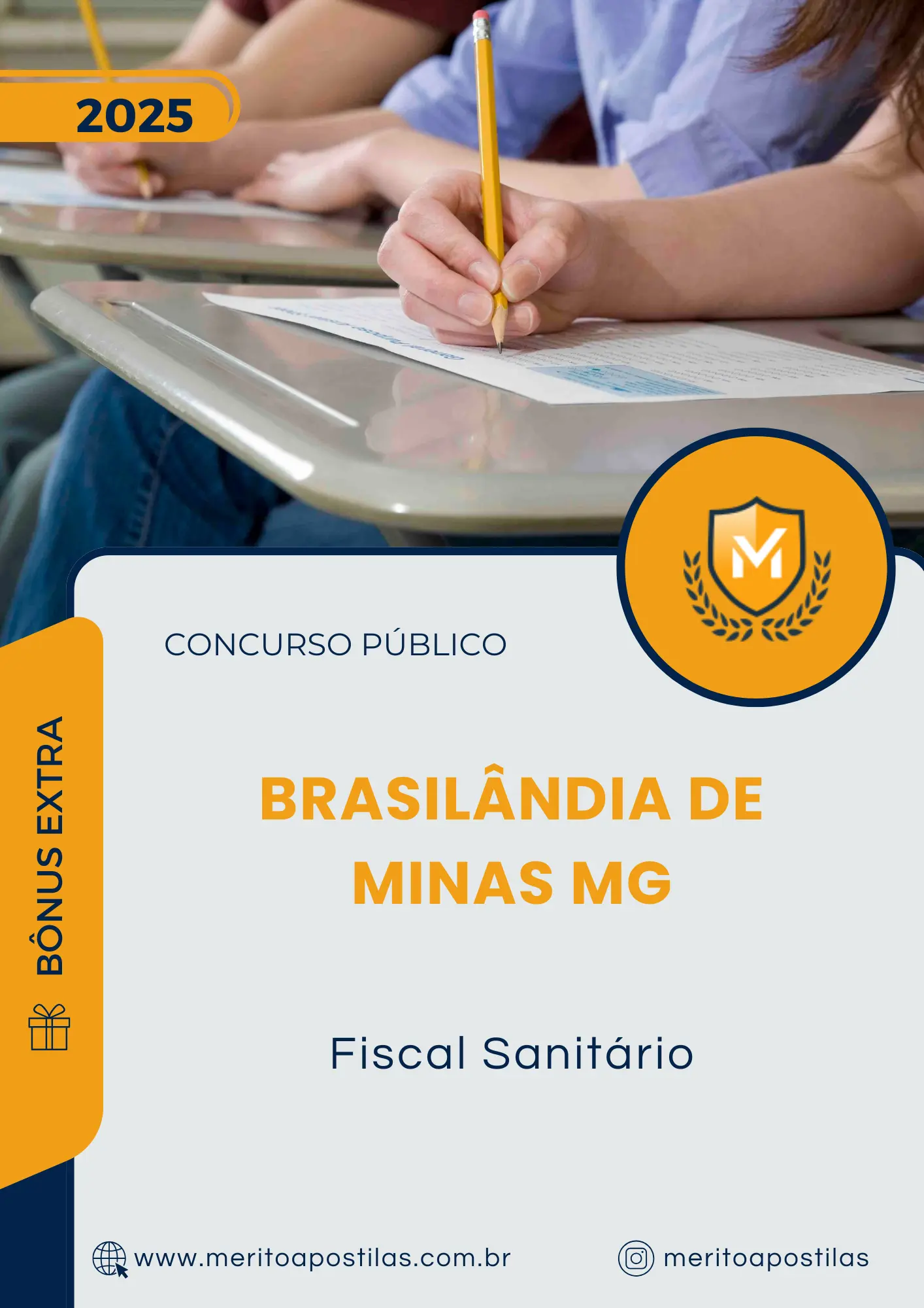 Apostila Fiscal Sanitário Prefeitura de Brasilândia de Minas MG 2025