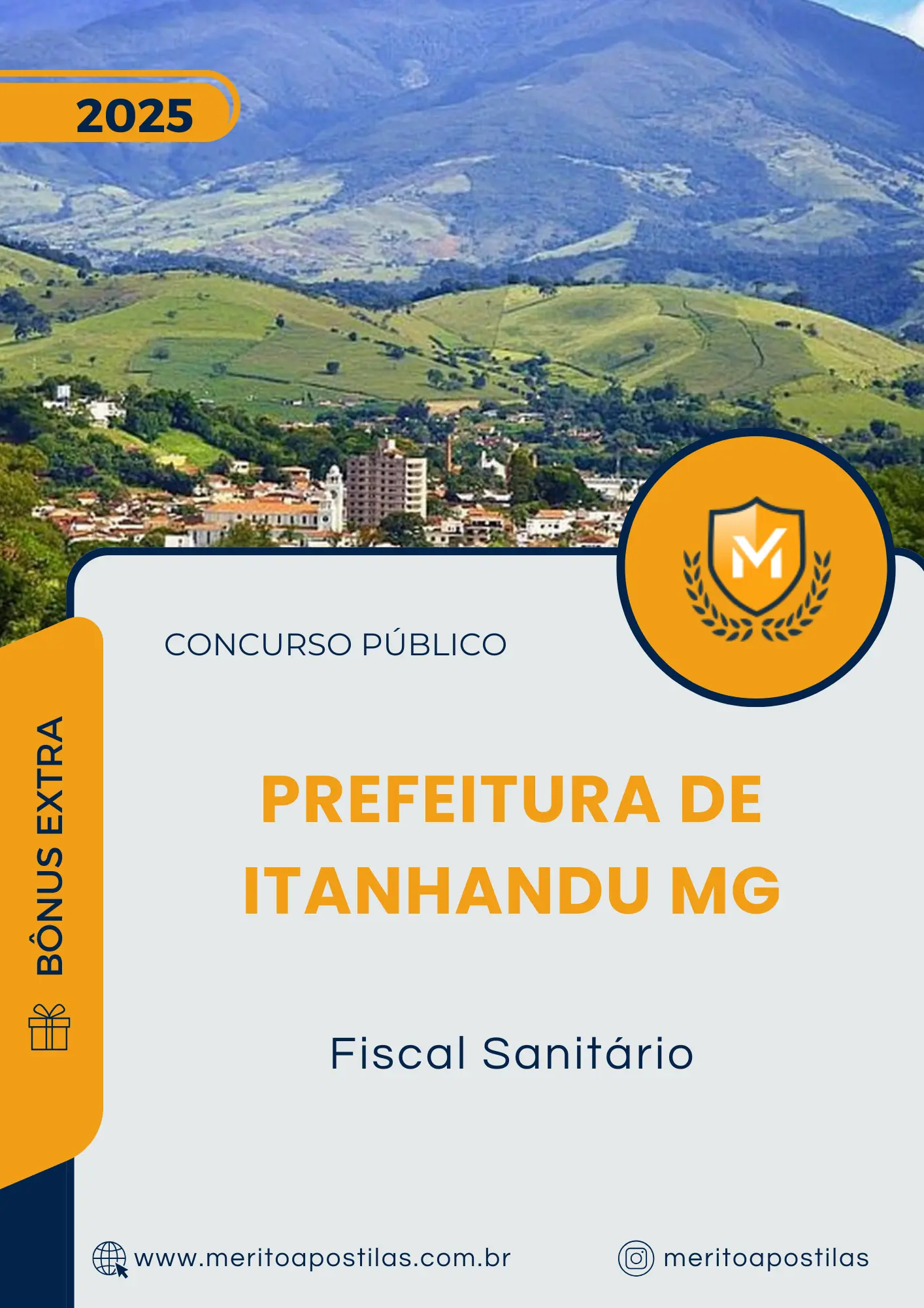 Apostila Fiscal Sanitário Prefeitura de Itanhandu MG 2025