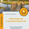 Apostila Fiscal Sanitarista Farmacêutico Prefeitura de Capivari de Baixo SC 2025