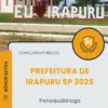 Apostila Fonoaudiólogo Prefeitura de Irapuru SP 2025