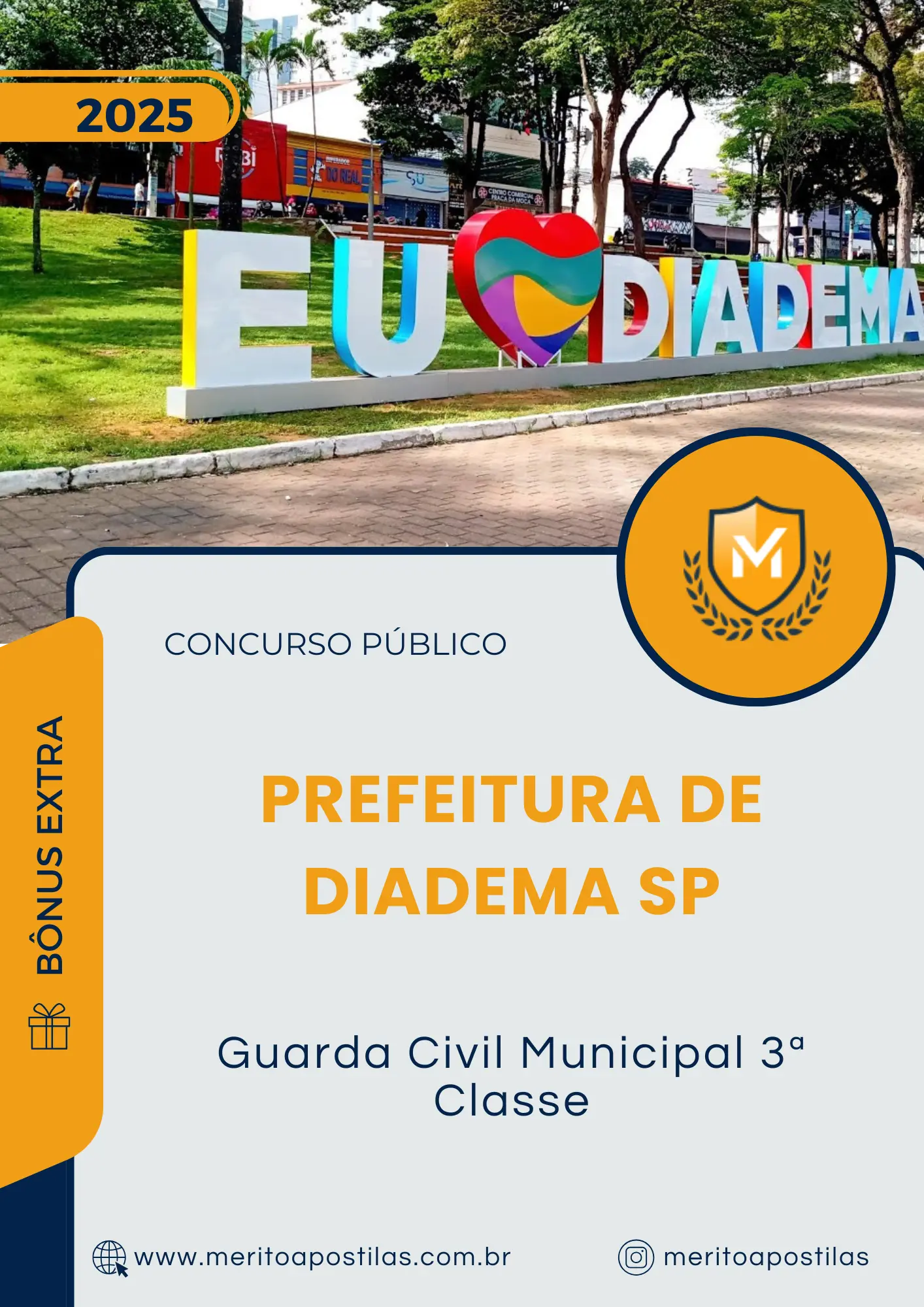 Apostila Guarda Civil Municipal 3 Classe Prefeitura de Diadema SP 2025