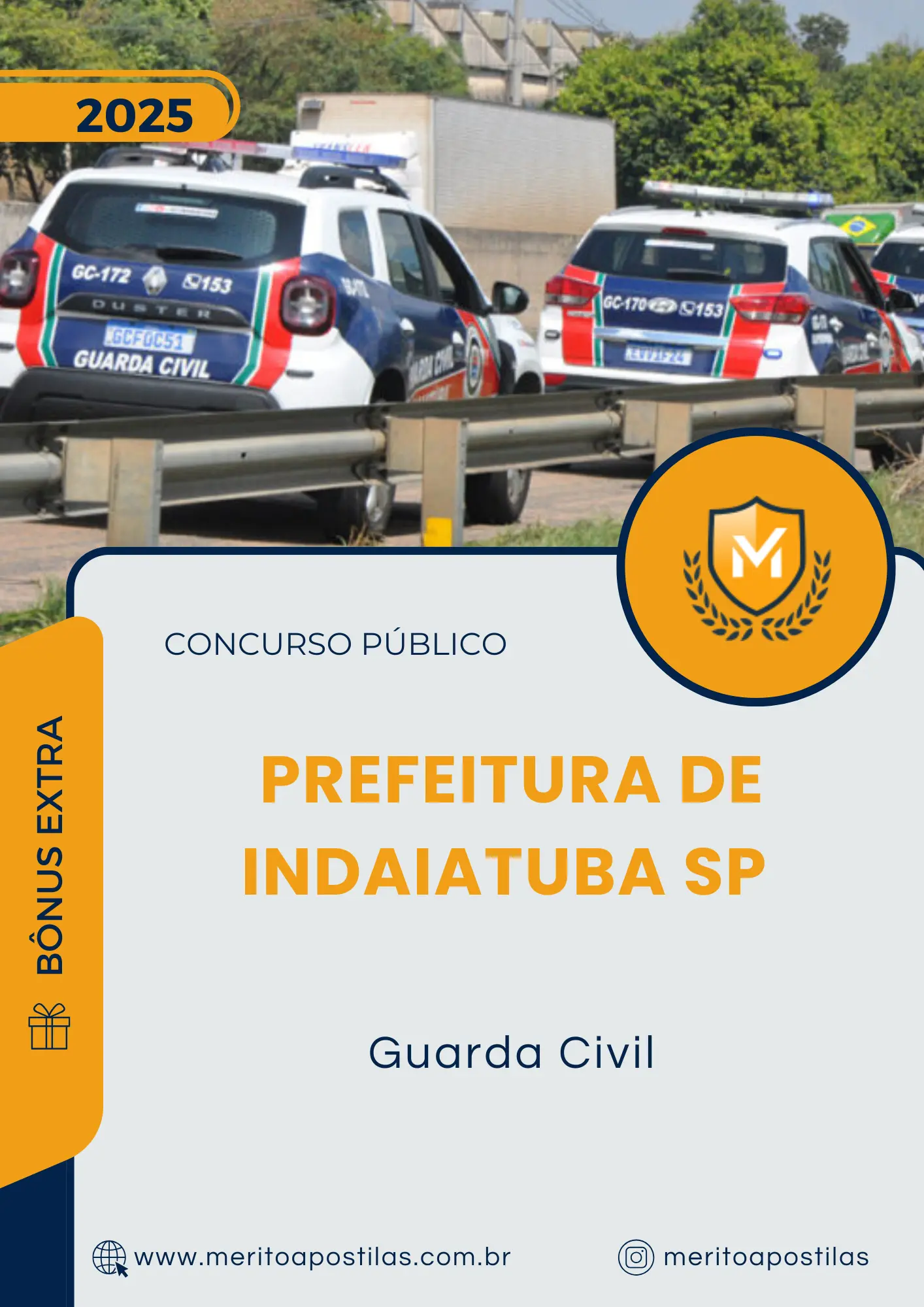 Apostila Guarda Civil Prefeitura de Indaiatuba SP 2025