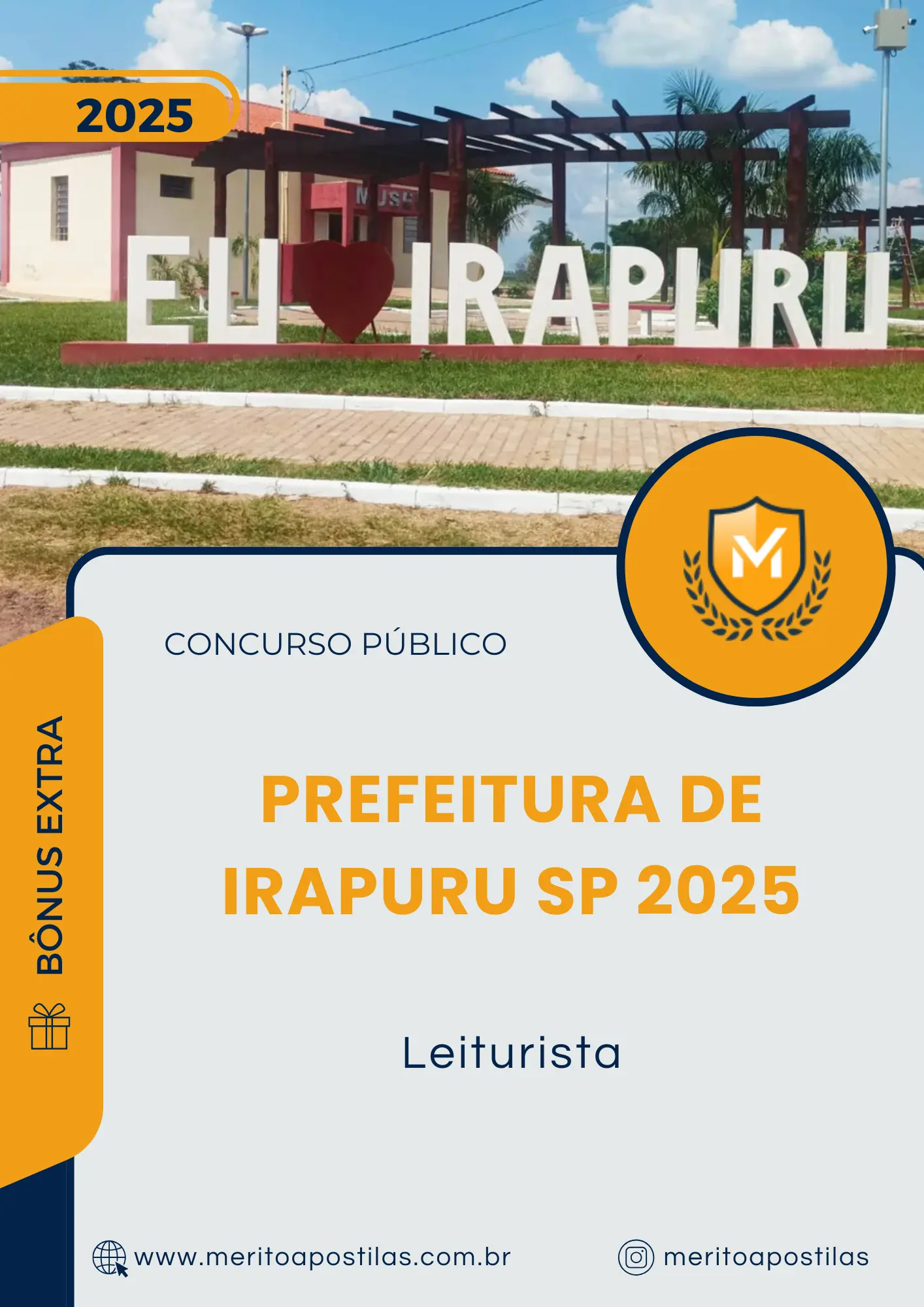 Apostila Leiturista Prefeitura de Irapuru SP 2025