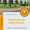 Apostila Médico Clínico Geral PSF Prefeitura de Iaras SP 2025