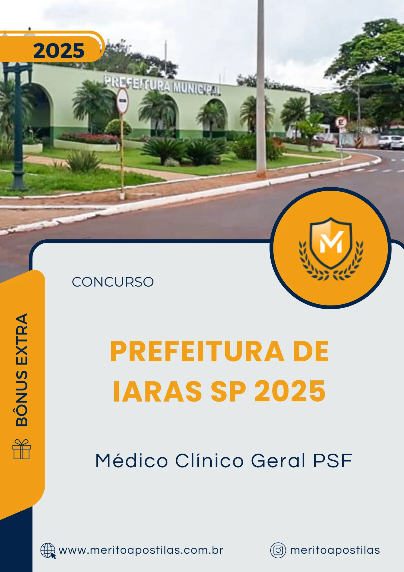 Apostila Médico Clínico Geral PSF Prefeitura de Iaras SP 2025