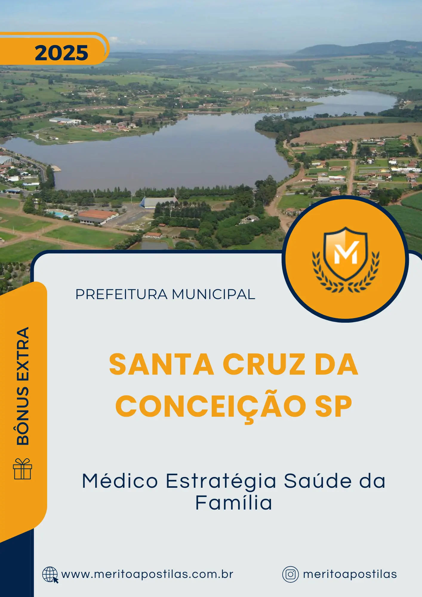 Apostila Médico Estratégia Saúde da Família Prefeitura de Santa Cruz da Conceição SP 2025