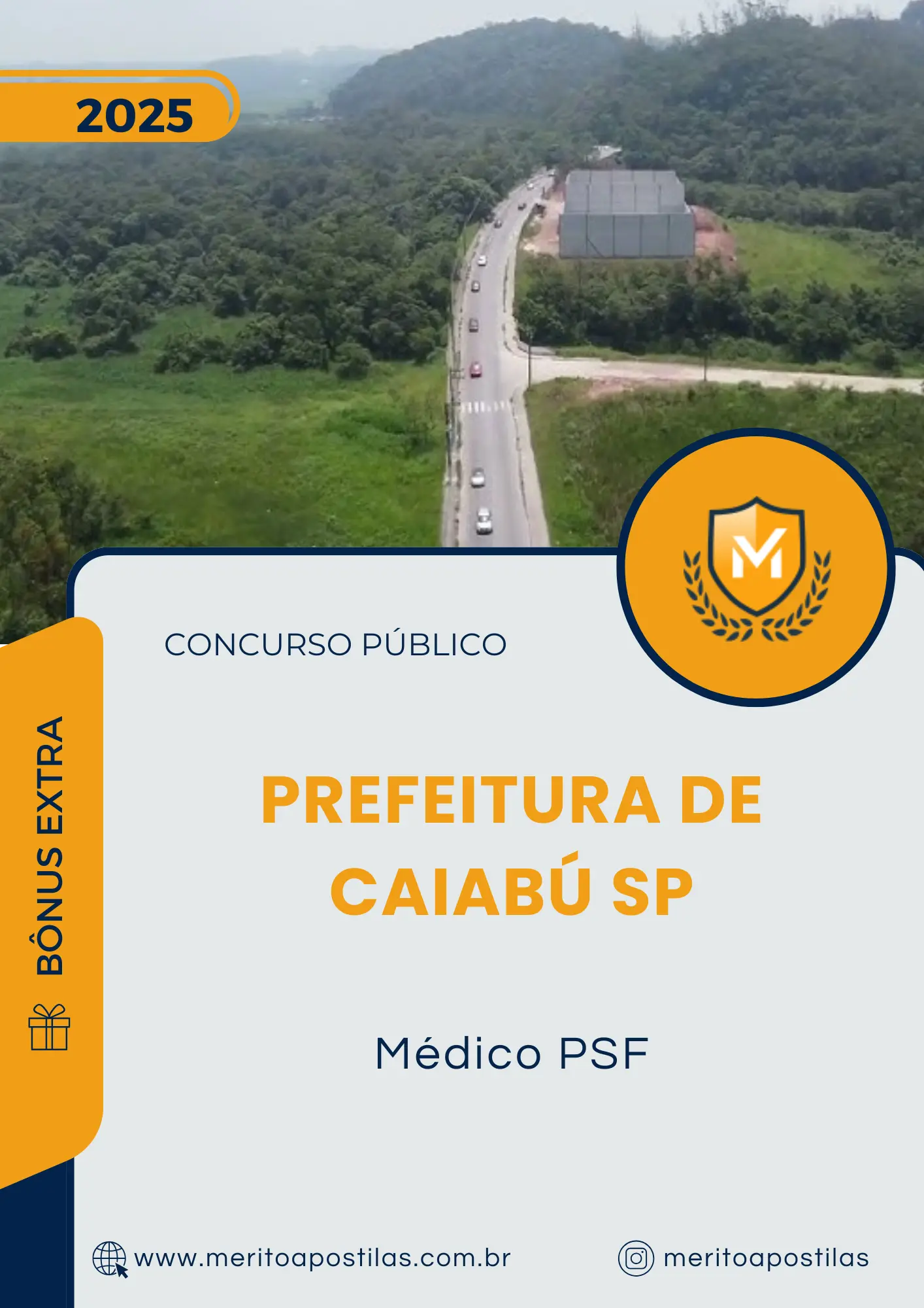 Apostila Médico PSF Prefeitura de Caiabú SP 2025