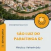 Apostila Médico Veterinário Prefeitura de São Luiz do Paraitinga SP 2025