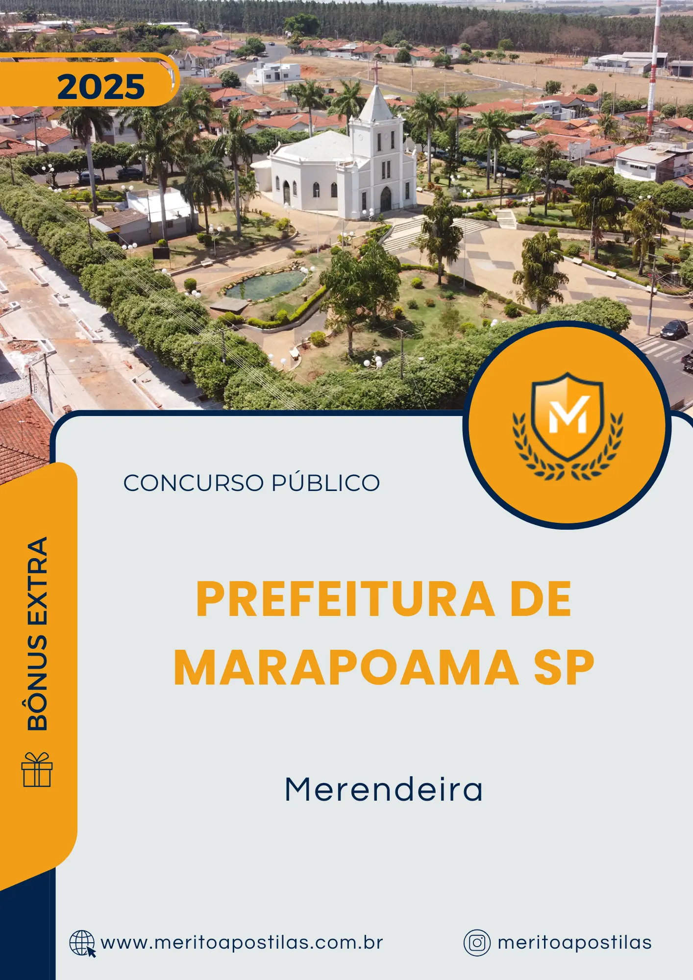 Apostila Merendeira Prefeitura de Marapoama SP 2025