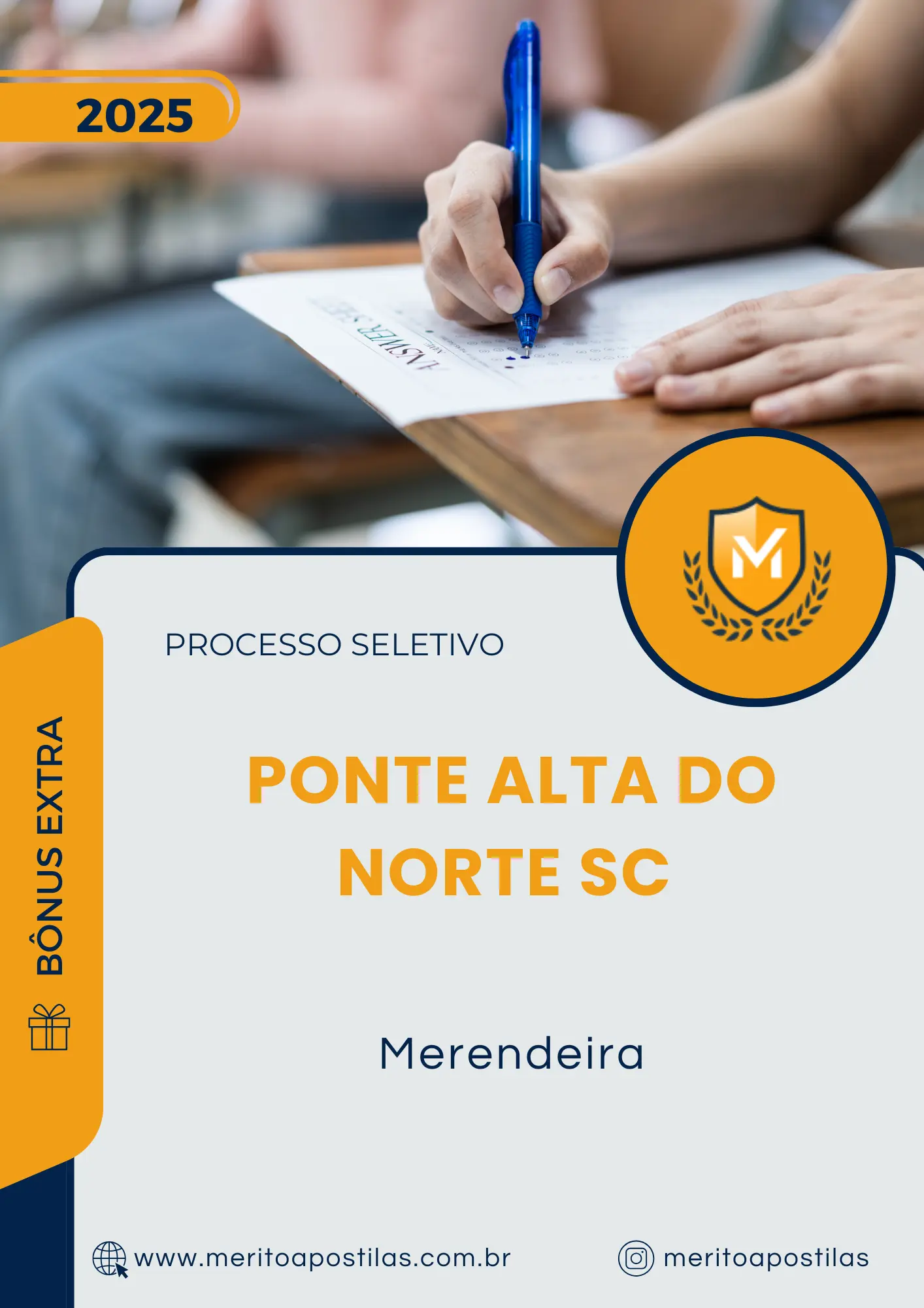 Apostila Merendeira Prefeitura de Ponte Alta do Norte SC 2025
