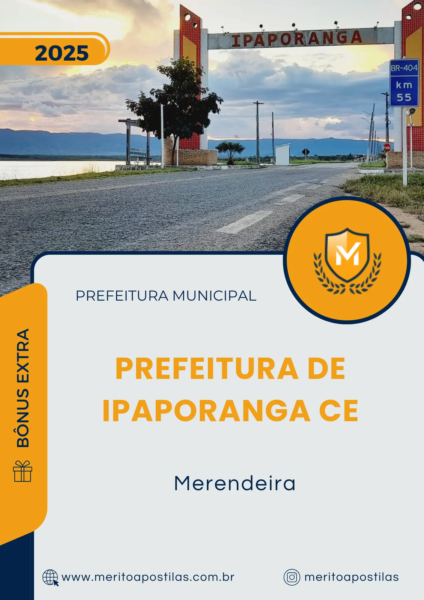 Apostila Merendeira Prefeitura de Ipaporanga CE 2025