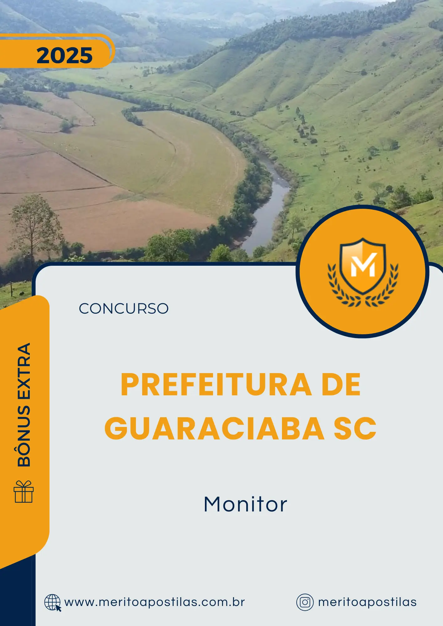 Apostila Monitor Prefeitura de Guaraciaba SC 2025