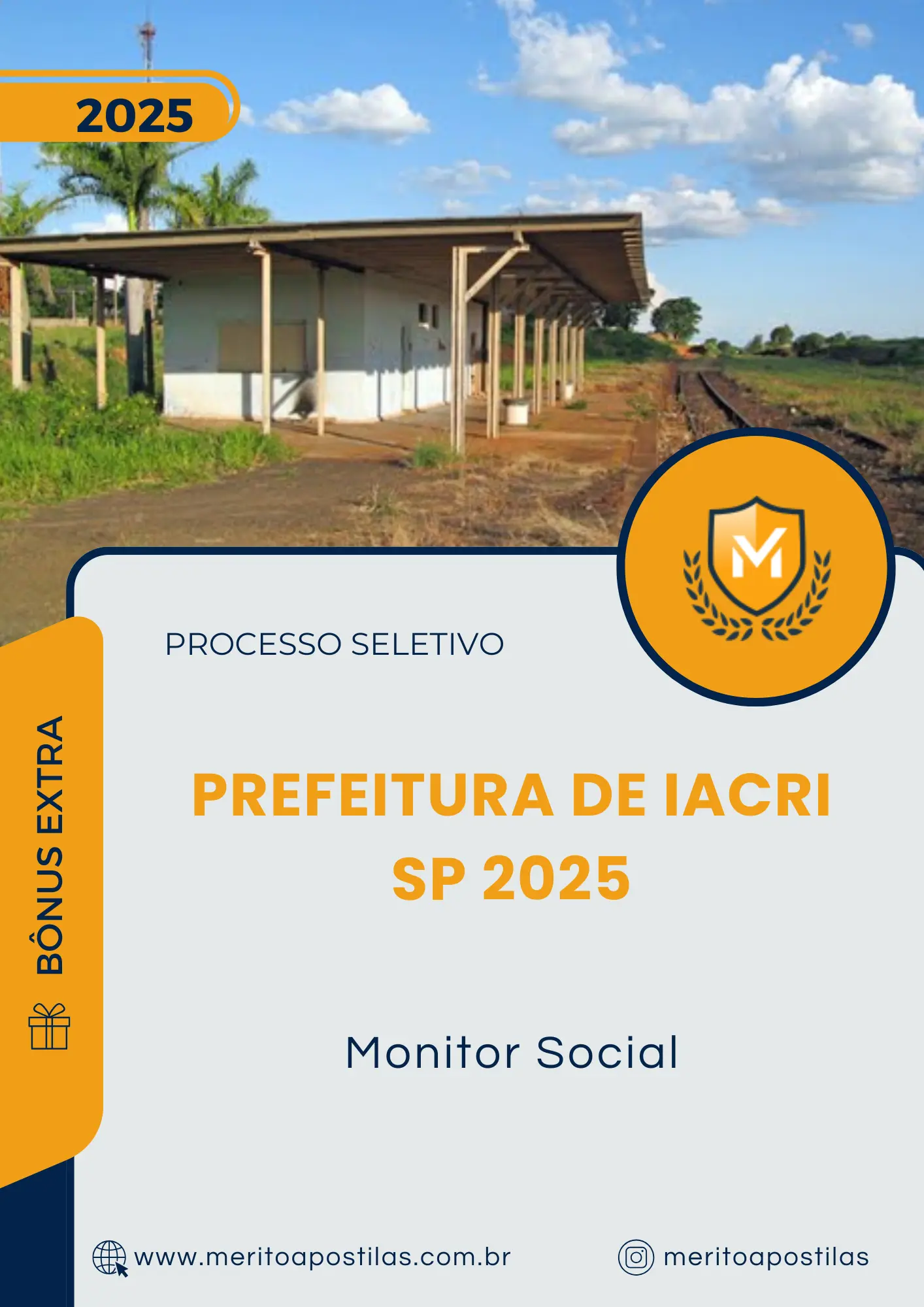 Apostila Monitor Social Prefeitura de Iacri SP 2025