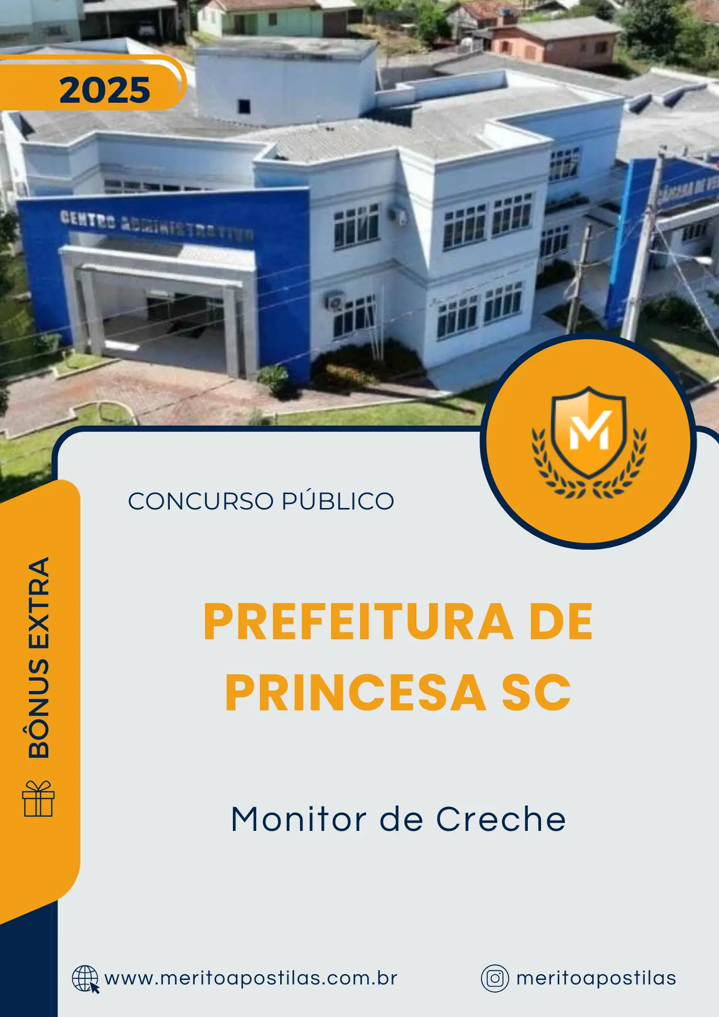 Apostila Monitor de Creche Prefeitura de Princesa SC 2025