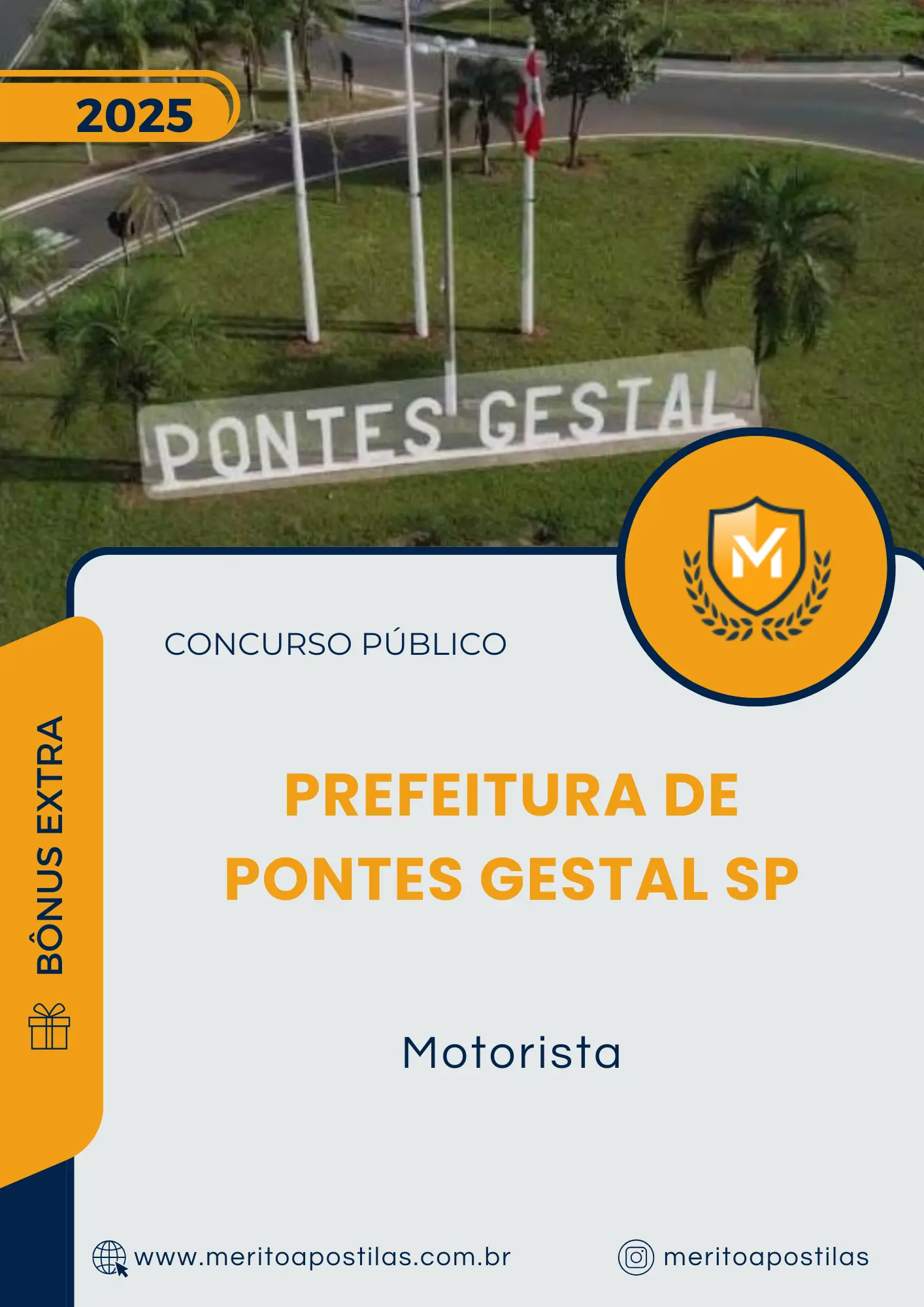 Apostila Motorista Prefeitura de Pontes Gestal SP 2025