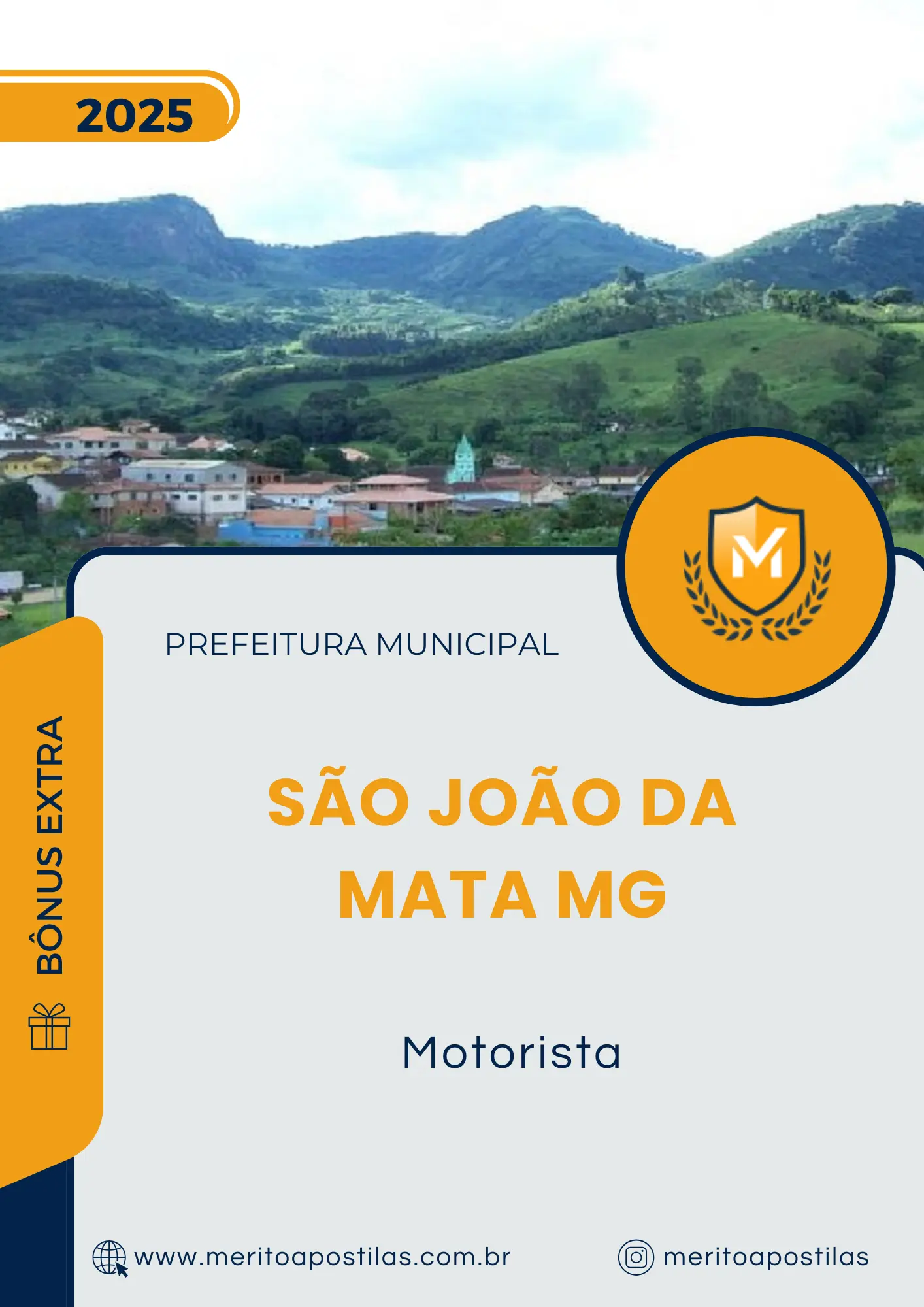 Apostila Motorista Prefeitura de São João da Mata MG 2025