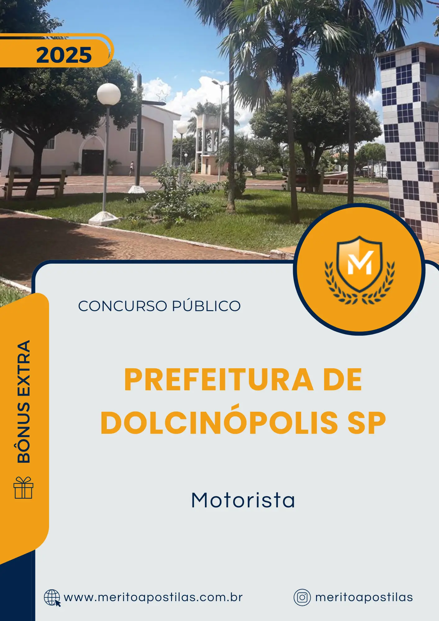 Apostila Motorista Prefeitura de Dolcinópolis SP 2025