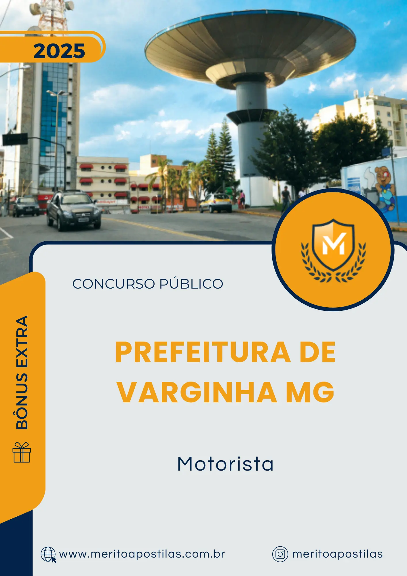 Apostila Motorista Prefeitura de Varginha MG 2025