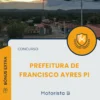 Apostila Motorista B Prefeitura de Francisco Ayres PI 2025