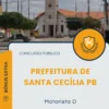 Apostila Motorista D Prefeitura de Santa Cecília PB 2025