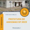Apostila Motorista I Prefeitura de Anhumas SP 2025