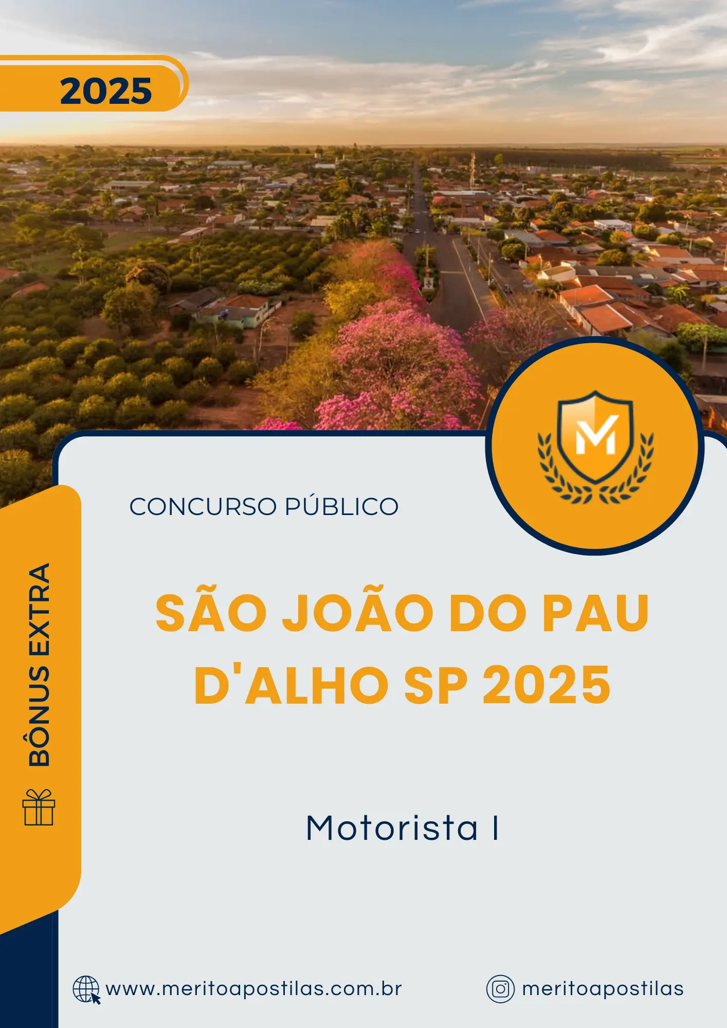 Apostila Motorista I Prefeitura de São João do Pau D'Alho SP 2025