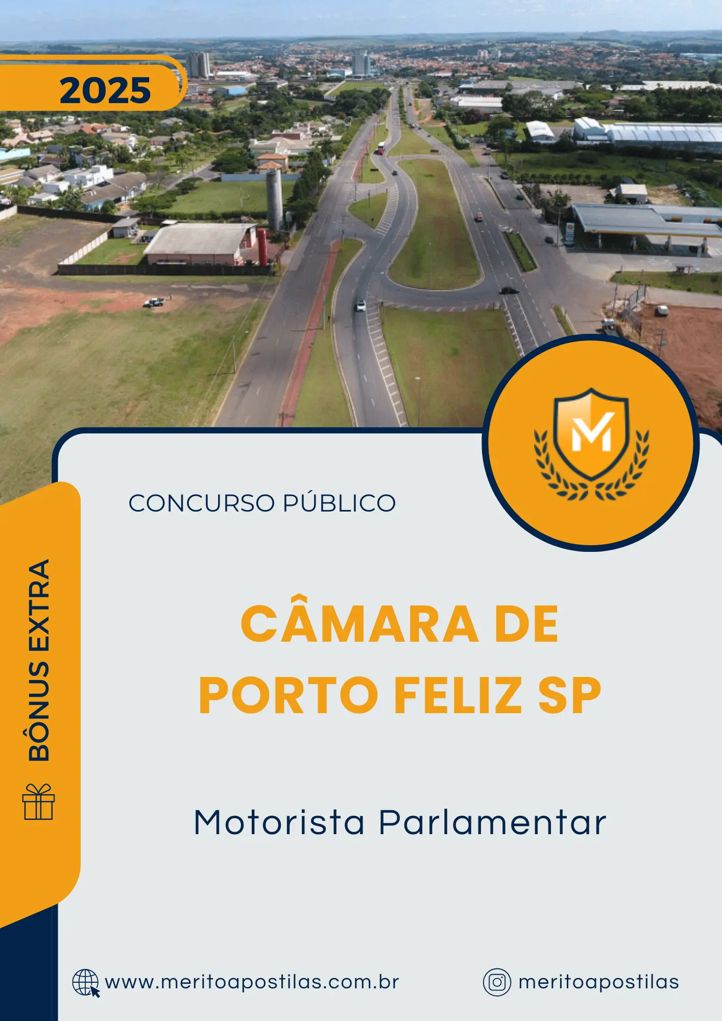 Apostila Motorista Parlamentar Câmara de Porto Feliz SP 2025