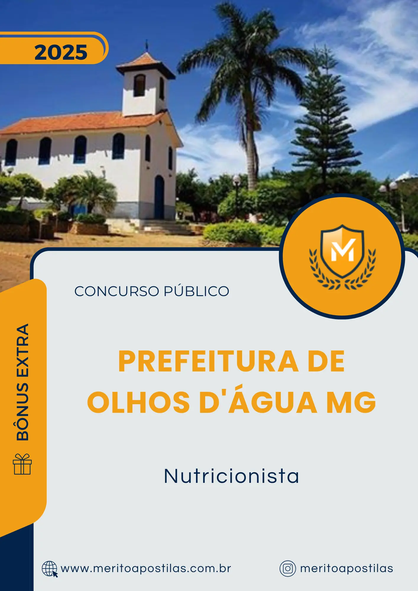 Apostila Nutricionista Prefeitura de Olhos D Água MG 2025
