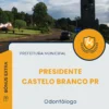Apostila Odontólogo Prefeitura de Presidente Castelo Branco PR 2025