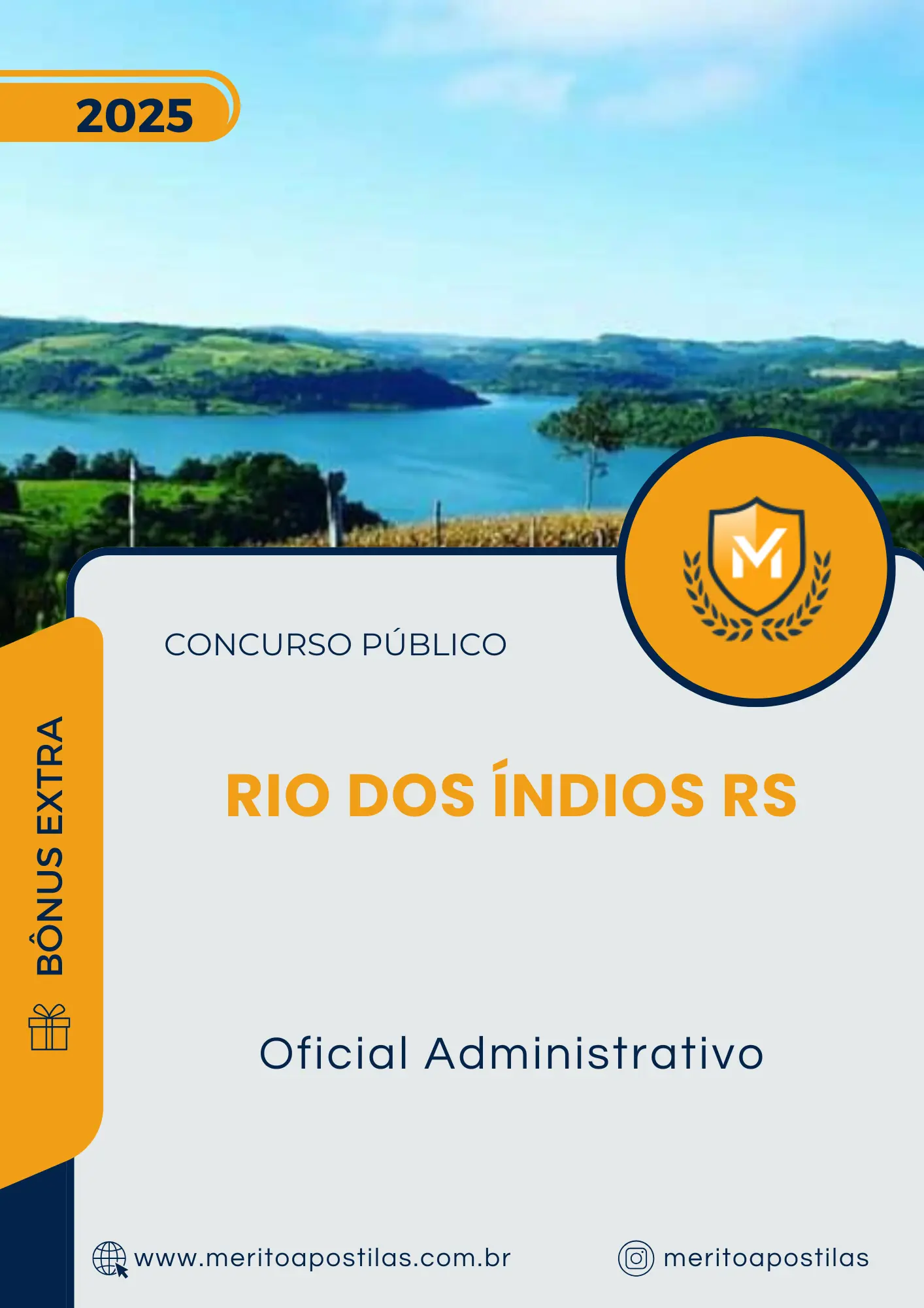 Apostila Oficial Administrativo Prefeitura de Rio dos Índios RS 2025