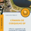 Apostila Controlador Interno Legislativo Câmara de Cerquilho SP 2025