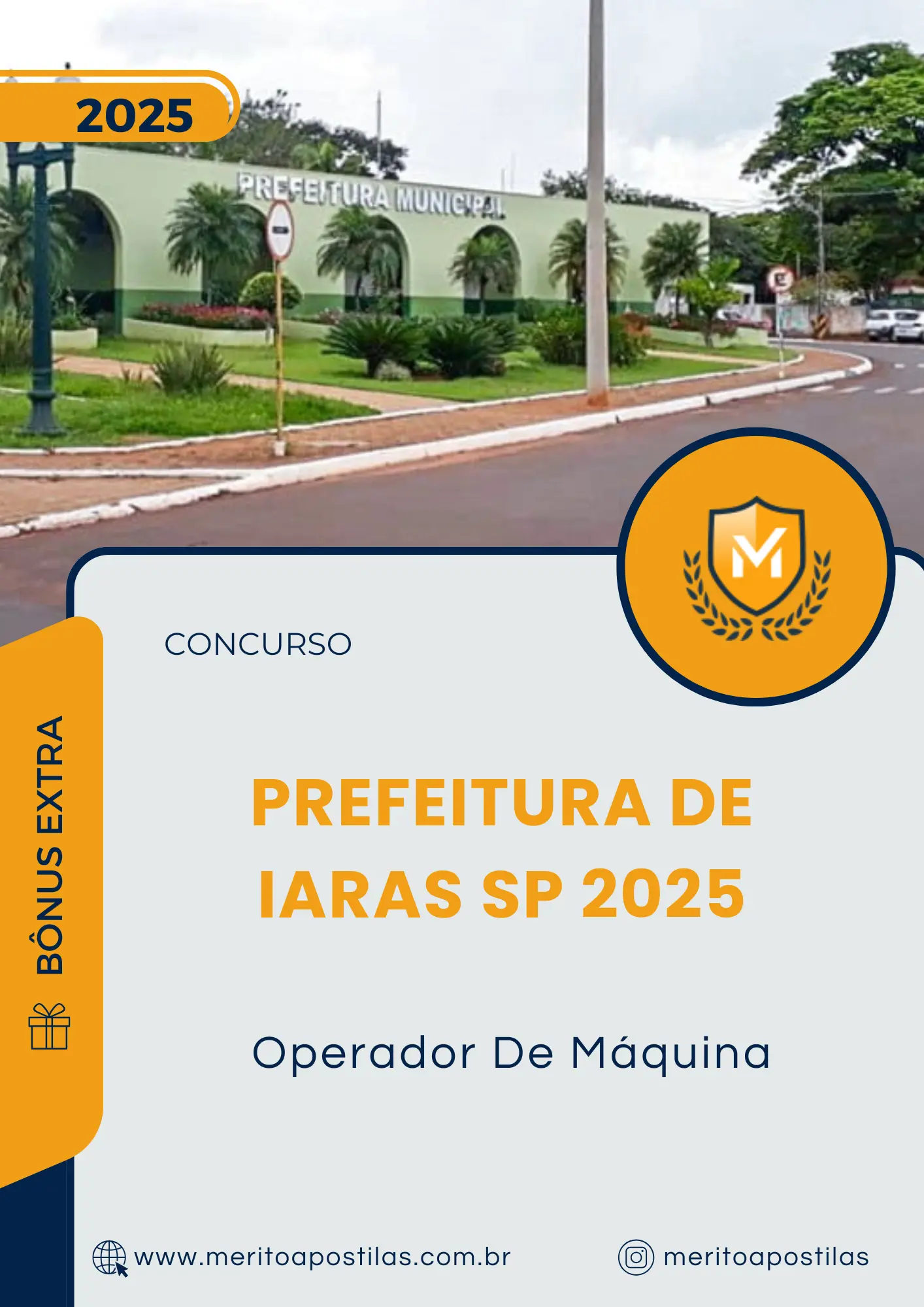 Apostila Operador De Máquina Prefeitura de Iaras SP 2025