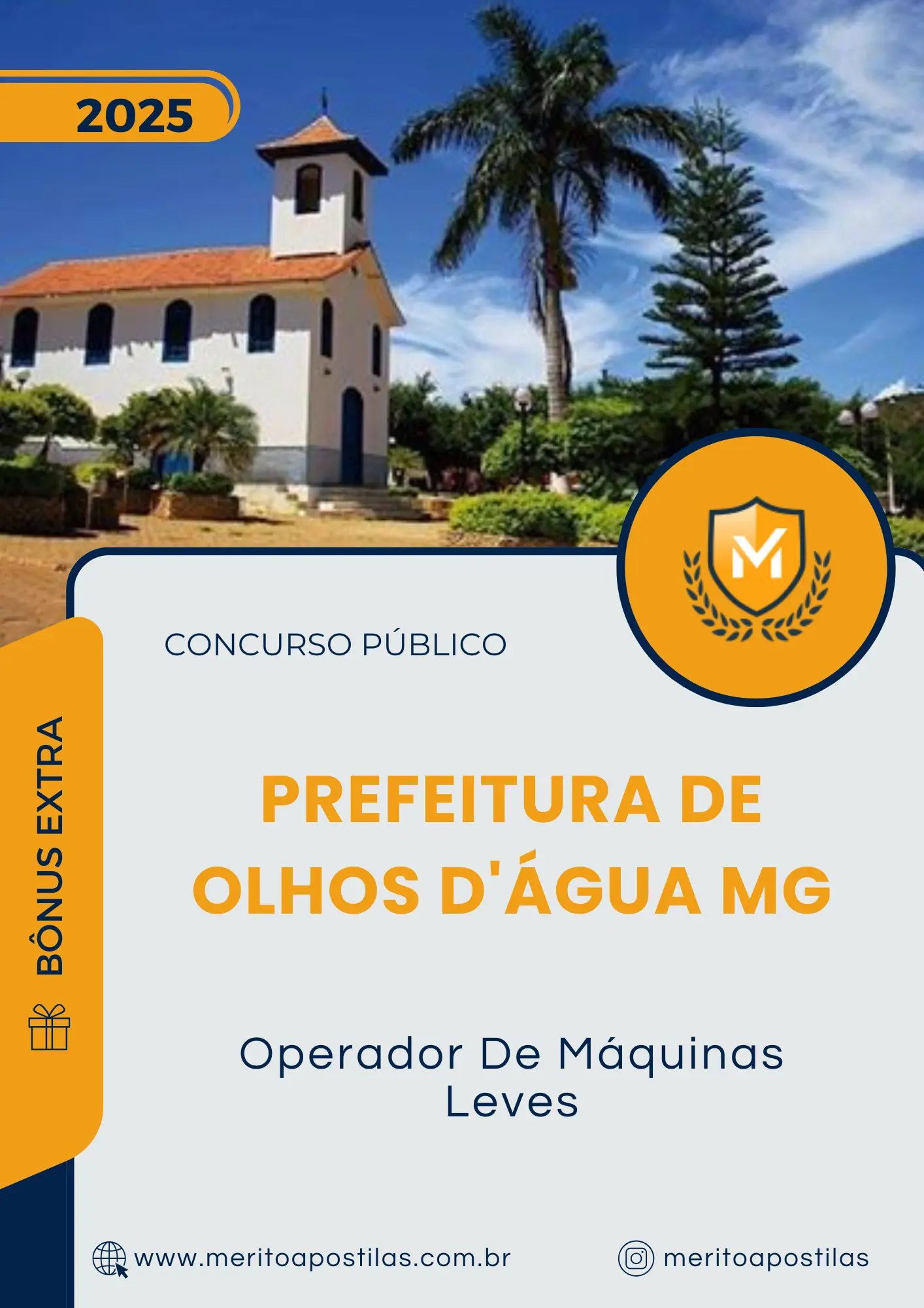 Apostila Operador De Máquinas Leves Prefeitura de Olhos D Água MG 2025