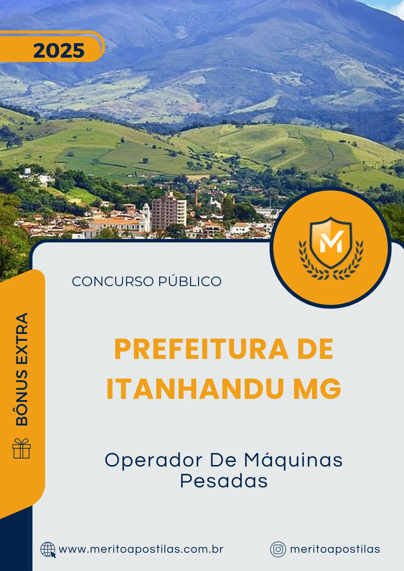 Apostila Operador De Máquinas Pesadas Prefeitura de Itanhandu MG 2025