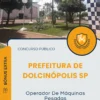 Apostila Operador De Máquinas Pesadas Prefeitura de Dolcinópolis SP 2025