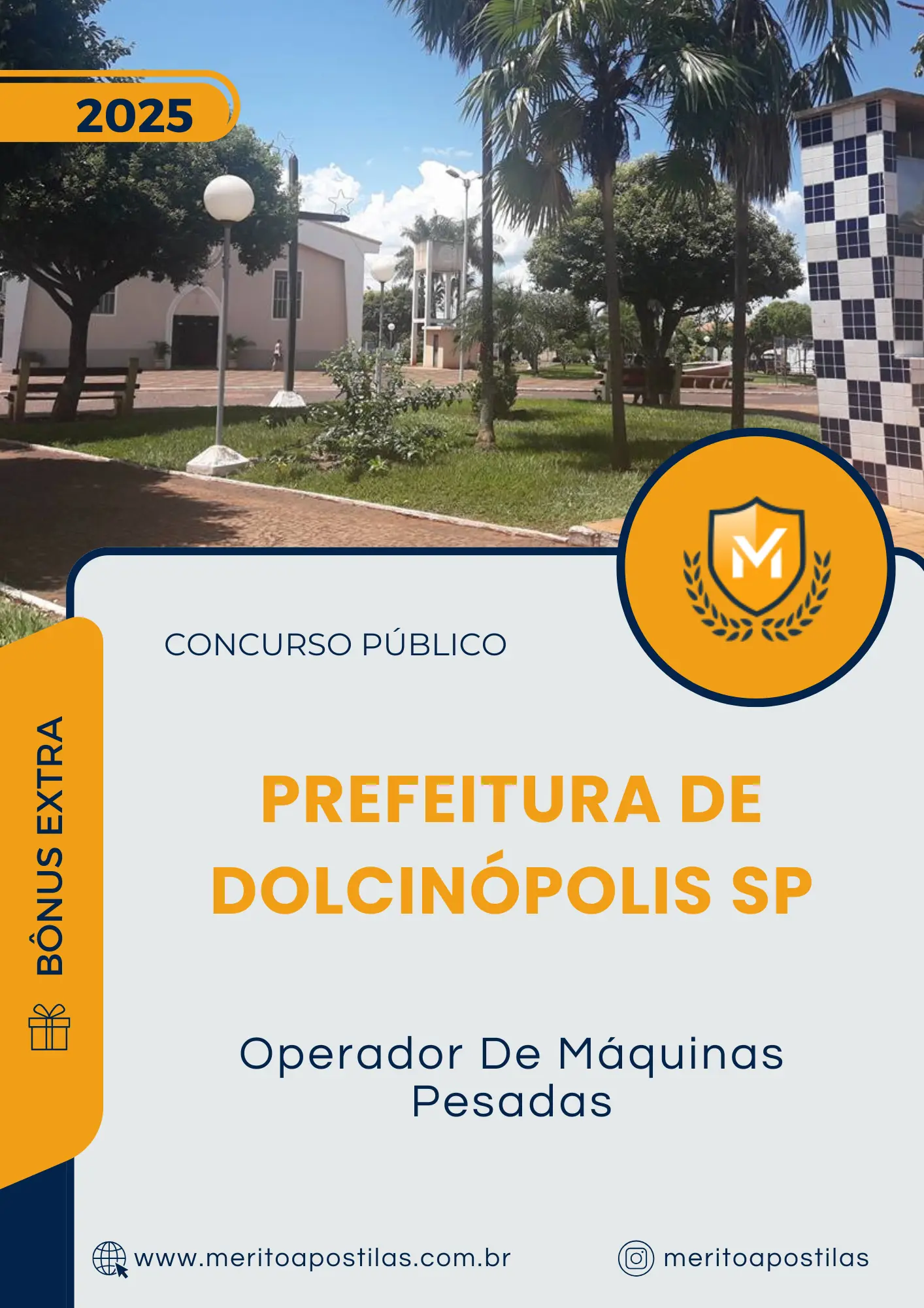 Apostila Operador De Máquinas Pesadas Prefeitura de Dolcinópolis SP 2025