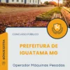 Apostila Operador Máquinas Pesadas Prefeitura de Iguatama MG 2025
