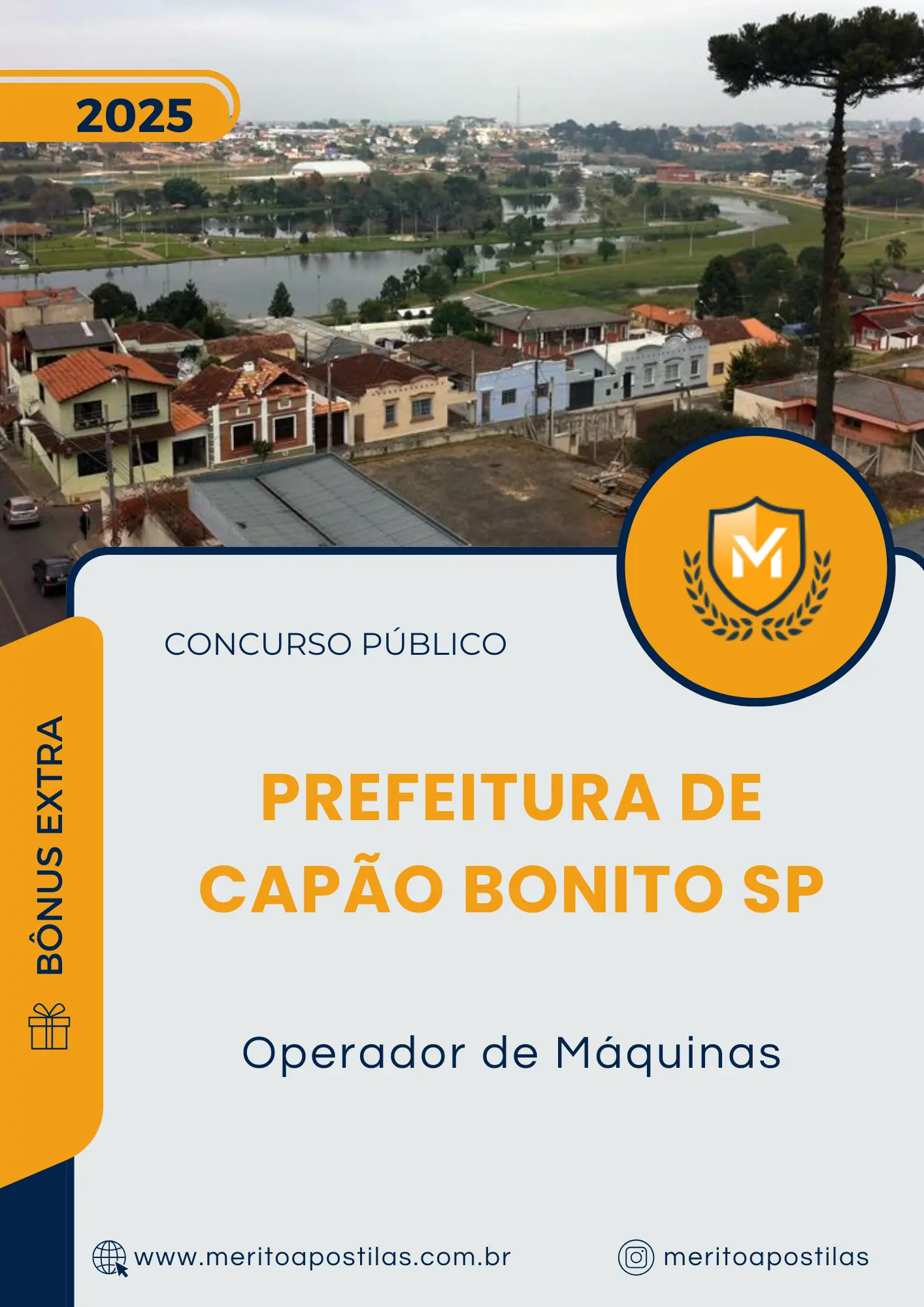 Apostila Operador de Máquinas Prefeitura de Capão Bonito SP 2025