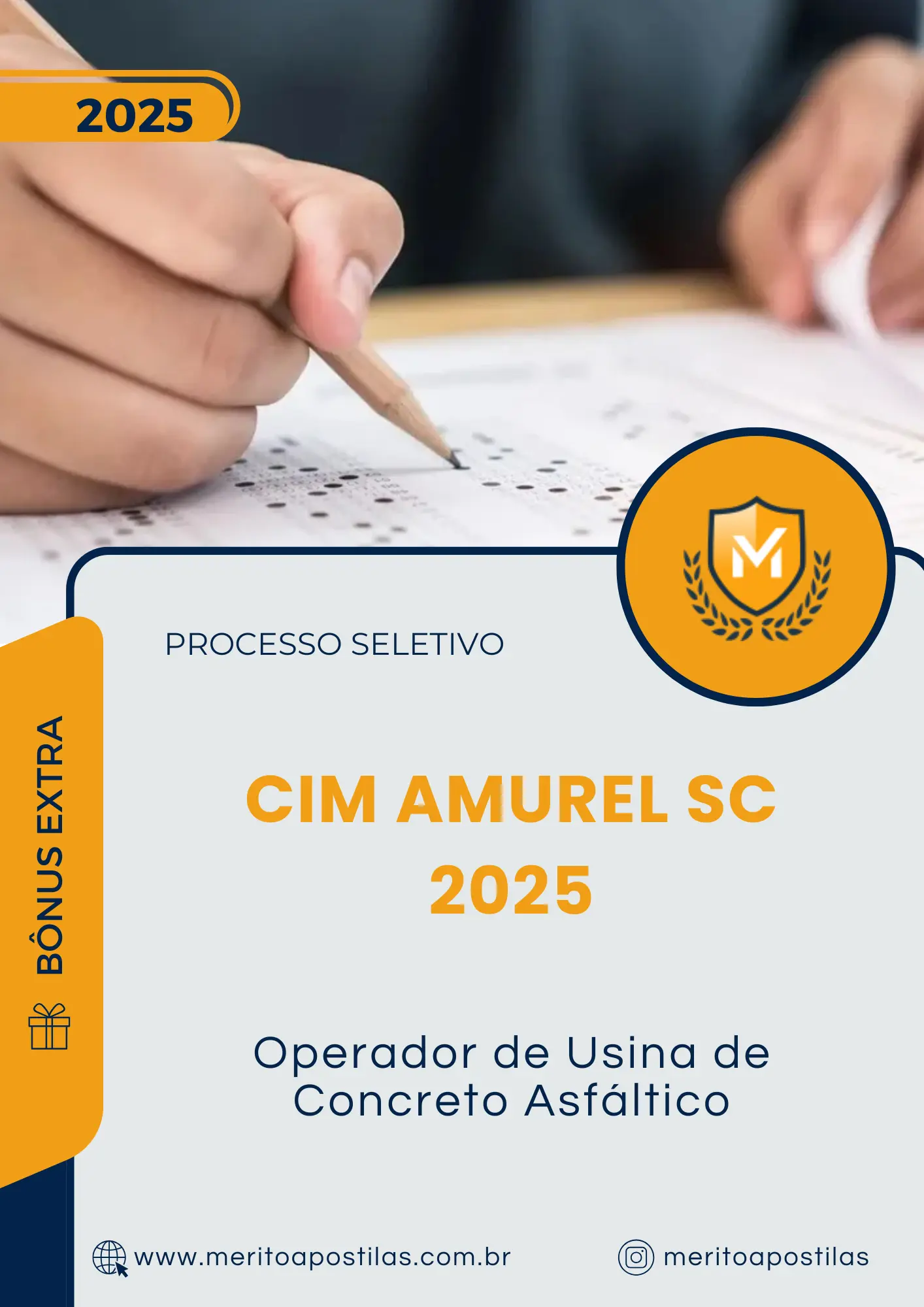 Apostila Operador de Usina de Concreto Asfáltico Processo Seletivo CIM Amurel SC 2025
