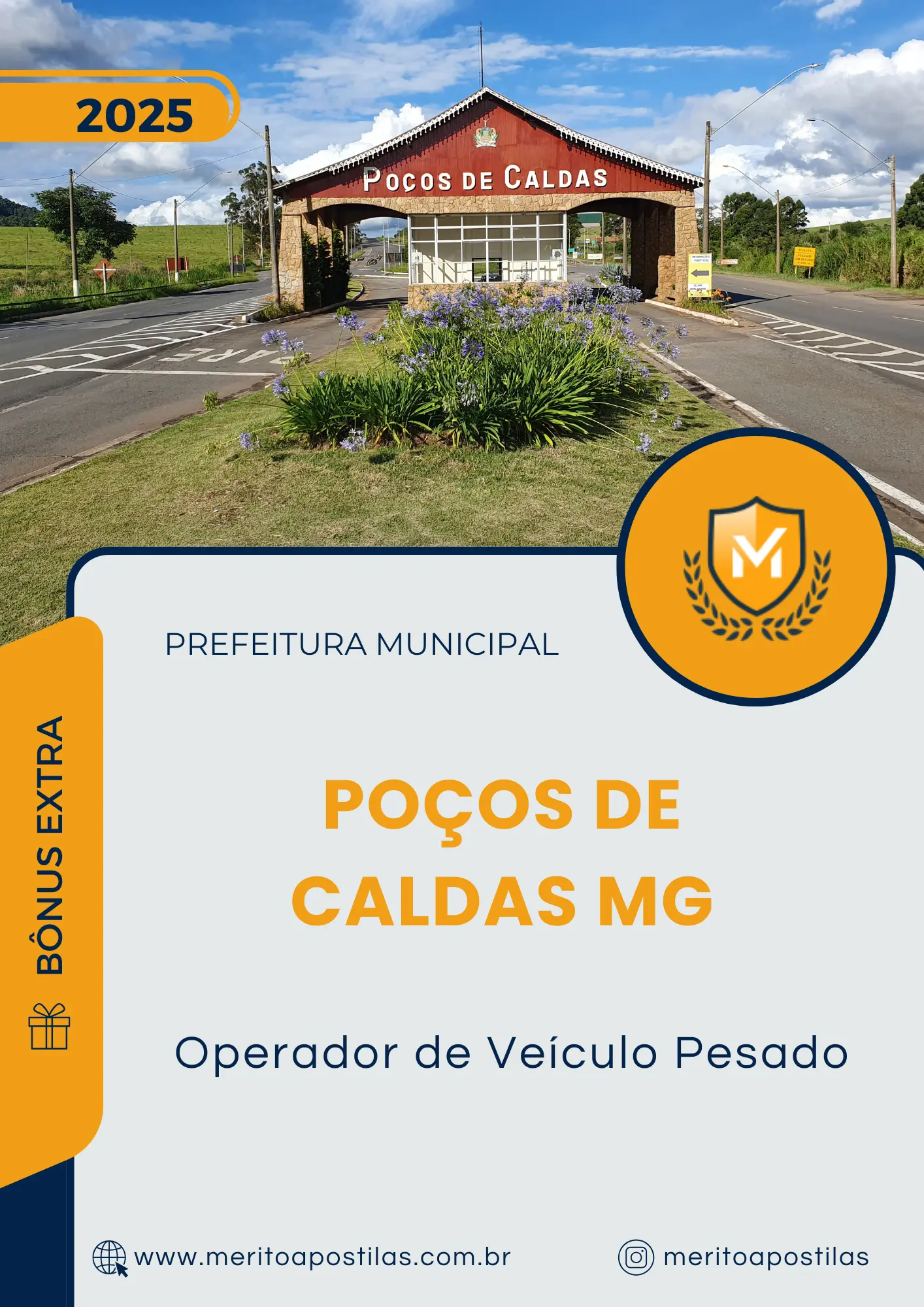 Apostila Operador de Veículo Pesado Prefeitura de Poços de Caldas MG 2025